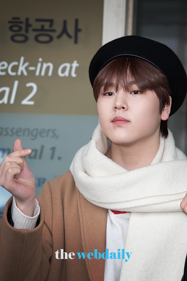 남도현, 인천국제공항 출국 현장 (사진:최수영기자)