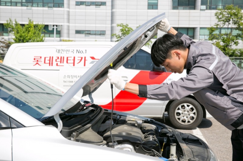 롯데렌터카, 찾아가는 방문정비 서비스로 ‘편리미엄’ 주도