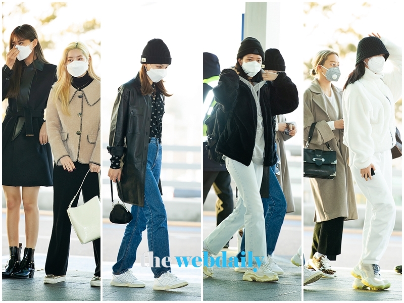 트와이스(TWICE), 인천국제공항 출국 현장 (사진:최수영기자)