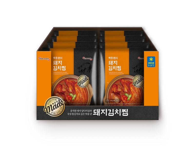 더본코리아 백쿡, 가정간편식 ‘돼지김치찜’ 출시