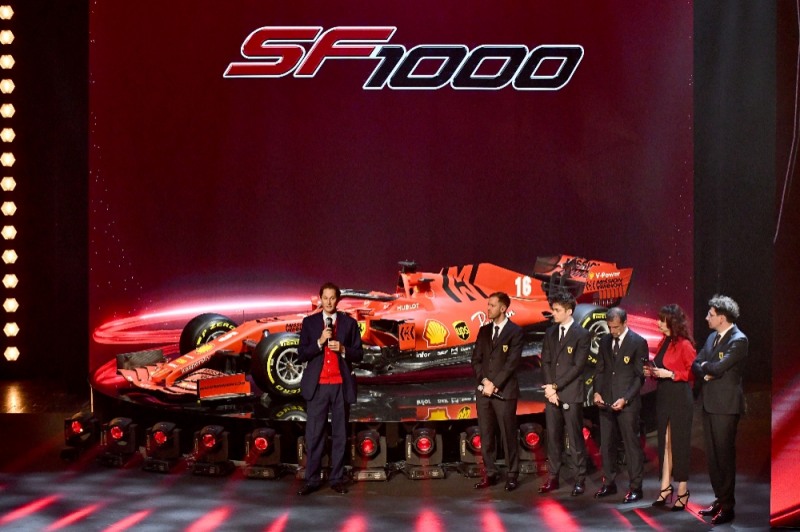 페라리, 2020시즌 F1 머신 ‘SF1000’ 공개