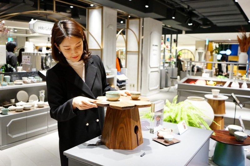 롯데百, 레트로族 겨냥한 소반 전시 개최