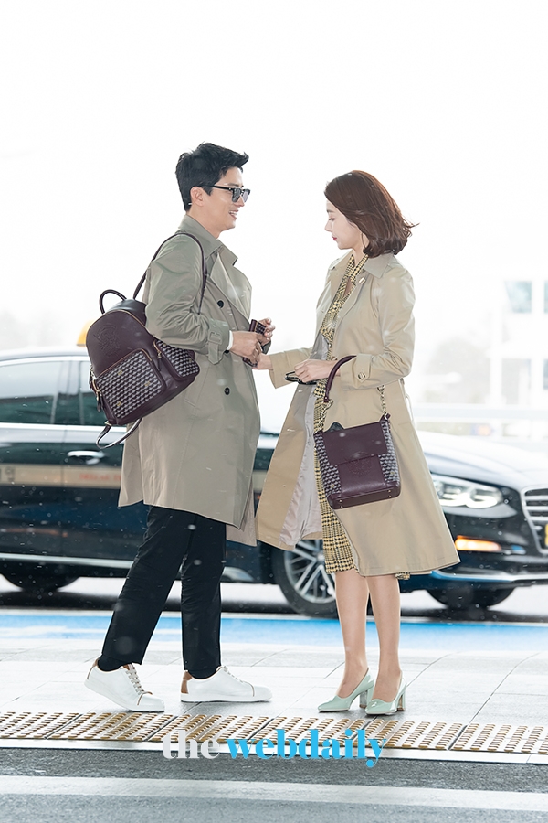 인교진-소이현, 인천국제공항 출국 현장 (사진:최수영기자)