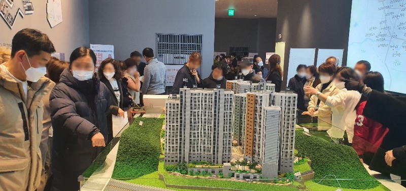 e편한세상 금산 센터하임 집객사진.(사진= 삼호)