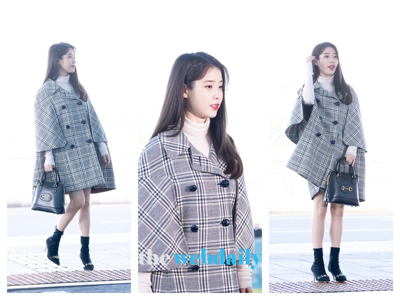 아이유, 인천국제공항 출국 현장 (사진:최수영기자)