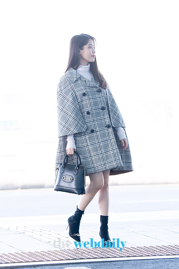 아이유, 인천국제공항 출국 현장 (사진:최수영기자)