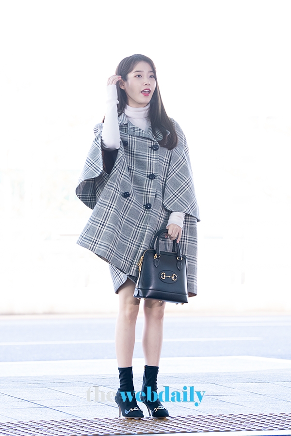 아이유, 인천국제공항 출국 현장 (사진:최수영기자)