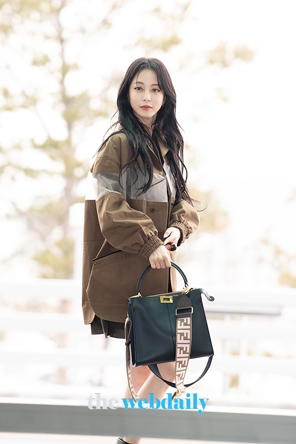 한예슬, 인천국제공항 출국 현장 (사진:최수영기자)