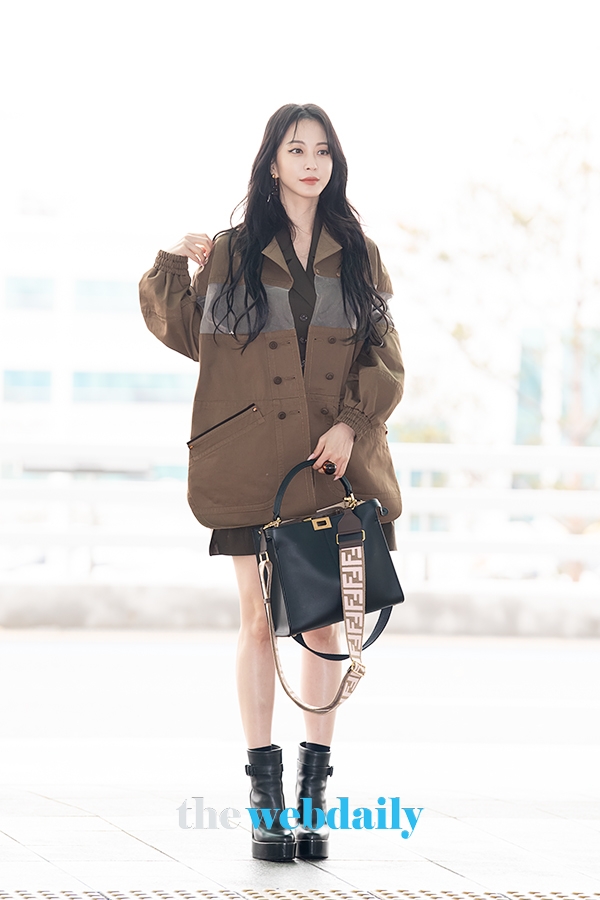 한예슬, 인천국제공항 출국 현장 (사진:최수영기자)
