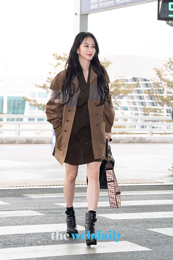 한예슬, 인천국제공항 출국 현장 (사진:최수영기자)