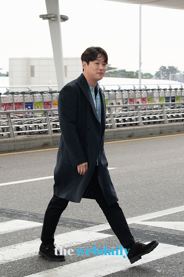 안재홍, 인천국제공항 출국 현장 (사진:최수영기자)