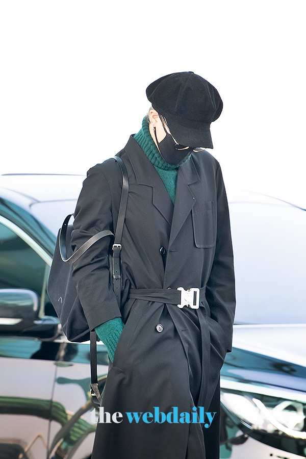 방탄소년단(BTS) 지민, 인천국제공항 출국 현장(사진:최수영기자)