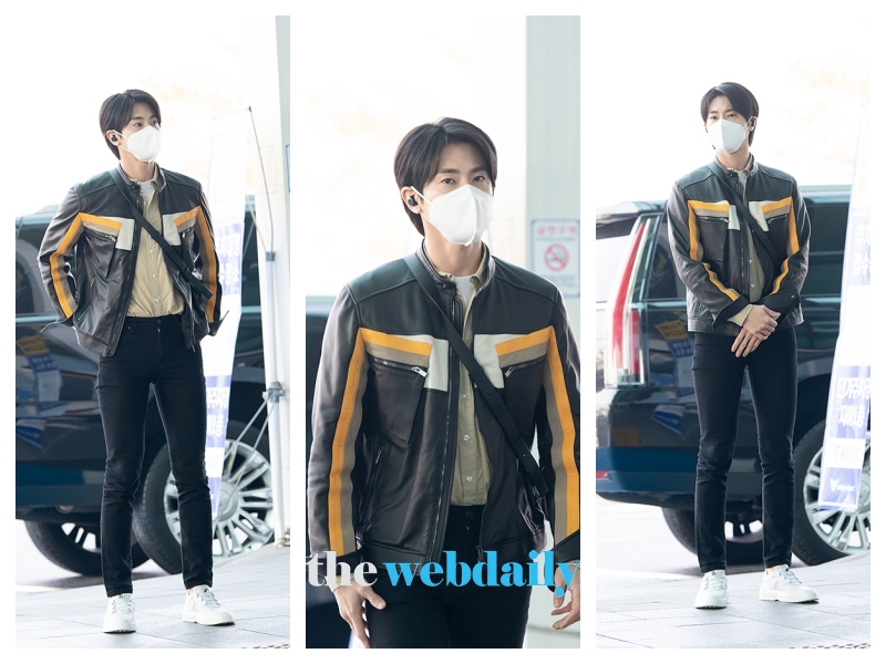 동방신기(TVXQ) 유노윤호, 인천국제공항 출국 현장(사진:최수영기자)