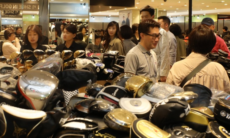 롯데백화점 잠실점, ‘NO 1. 골프 페어’ 진행