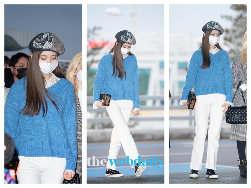 TWICE(트와이스) 쯔위, 인천국제공항 출국 현장 (사진:최수영기자)