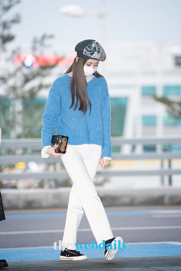TWICE(트와이스) 쯔위, 인천국제공항 출국 현장 (사진:최수영기자)
