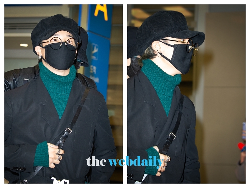 방탄소년단(BTS) 지민, 인천국제공항 입국 현장(사진:최수영기자)