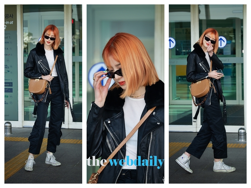 아이린, 인천국제공항 출국 현장 (사진:최수영기자)