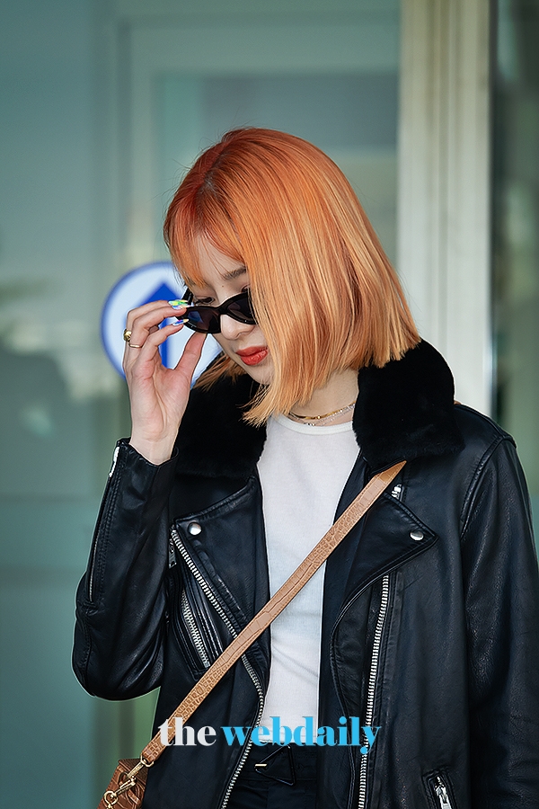 아이린, 인천국제공항 출국 현장 (사진:최수영기자)