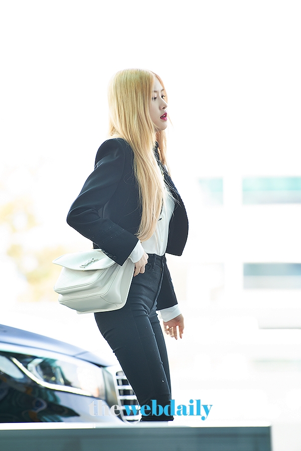 BLACKPINK(블랙핑크) 로제, 인천국제공항 출국 현장(사진:최수영기자)