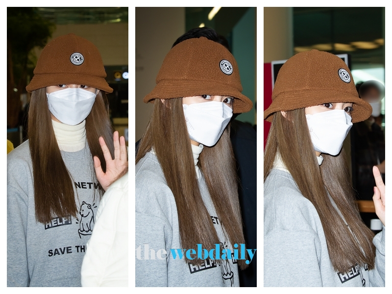 TWICE(트와이스) 쯔위, 인천국제공항 입국 현장 (사진:최수영기자)
