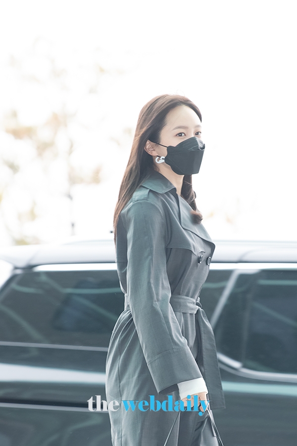 하니, 인천국제공항 출국 현장 (사진:최수영기자)