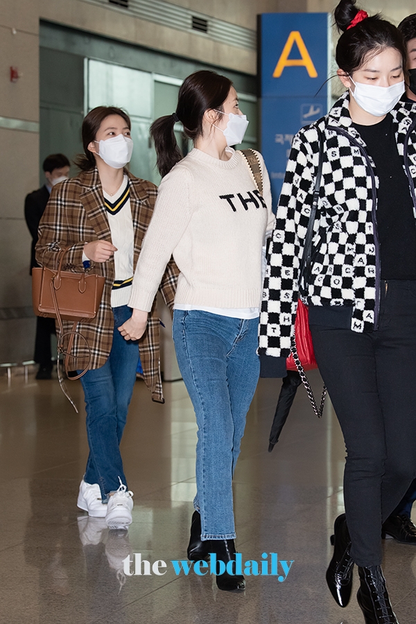 레드벨벳(RedVelvet) 아이린, 인천제공항 입국 현장 (사진:최수영기자)