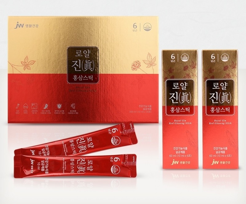 JW생활건강, 간편하게 섭취하는 ‘로얄 진(眞) 홍삼스틱’ 출시