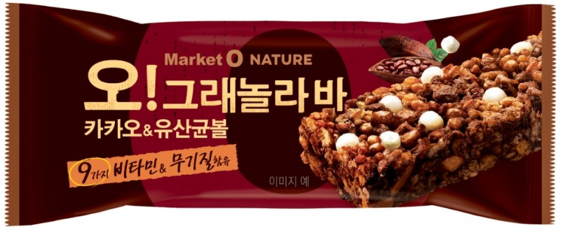 오리온 ‘오!그래놀라바 카카오&유산균볼’ 출시