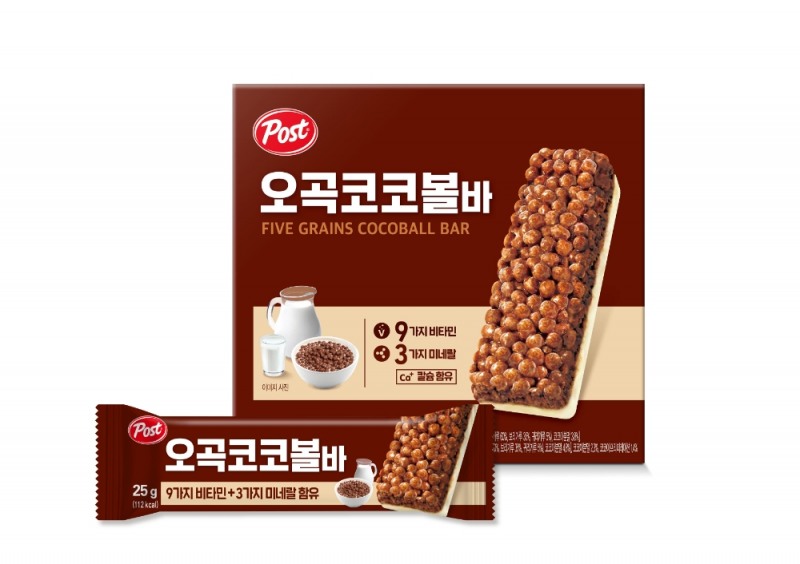 동서식품, 신제품 시리얼바 ‘포스트 오곡코코볼바’ 출시