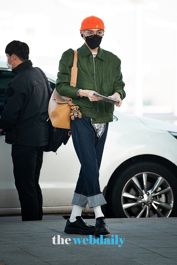 NCT127 태용, 인천국제공항 출국 현장