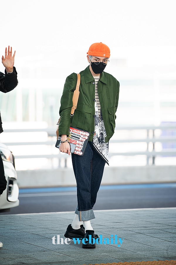 NCT127 태용, 인천국제공항 출국 현장