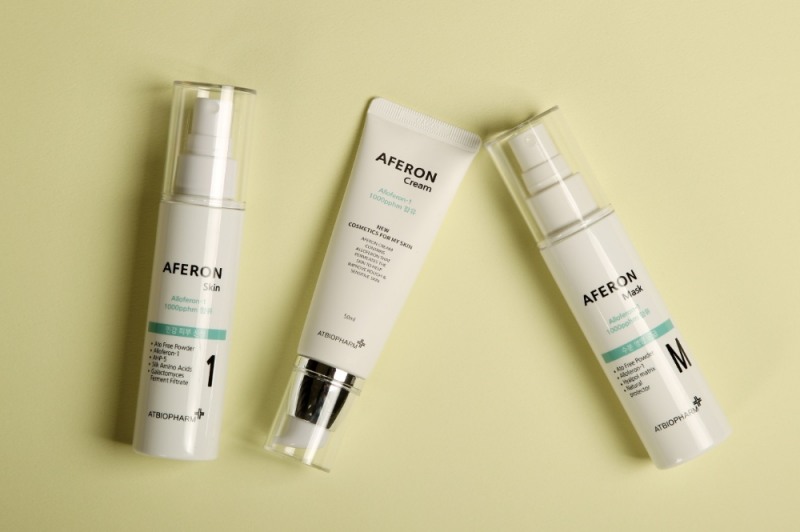 사진=에이페론의 스킨, 크림, 마스크