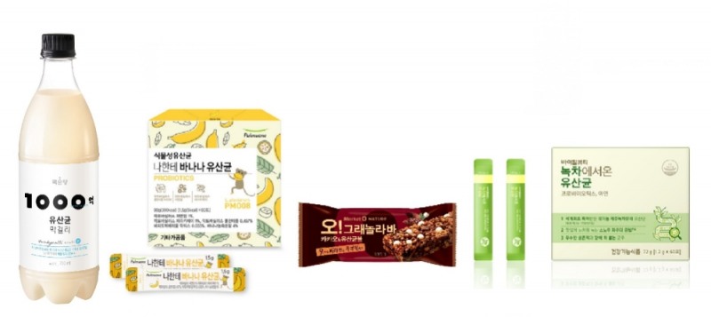 식품업계 ‘유산균’ 제품 출시 봇물