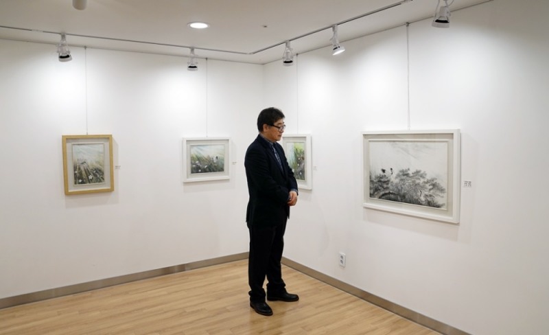 유디갤러리, 한국화가 박인환 개인전 '행복한 희망' 개최