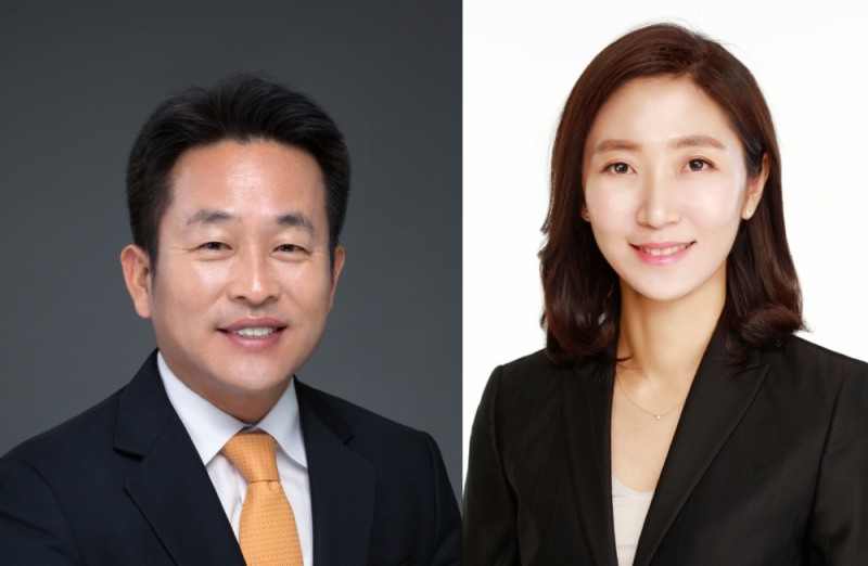 (좌) 하나투어 김진국 대표이사 (우) 하나투어 송미선 대표이사