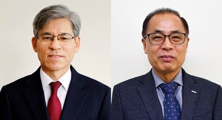 김영석 기획이사(좌), 정상윤 부사장(우). 사진=조폐공사