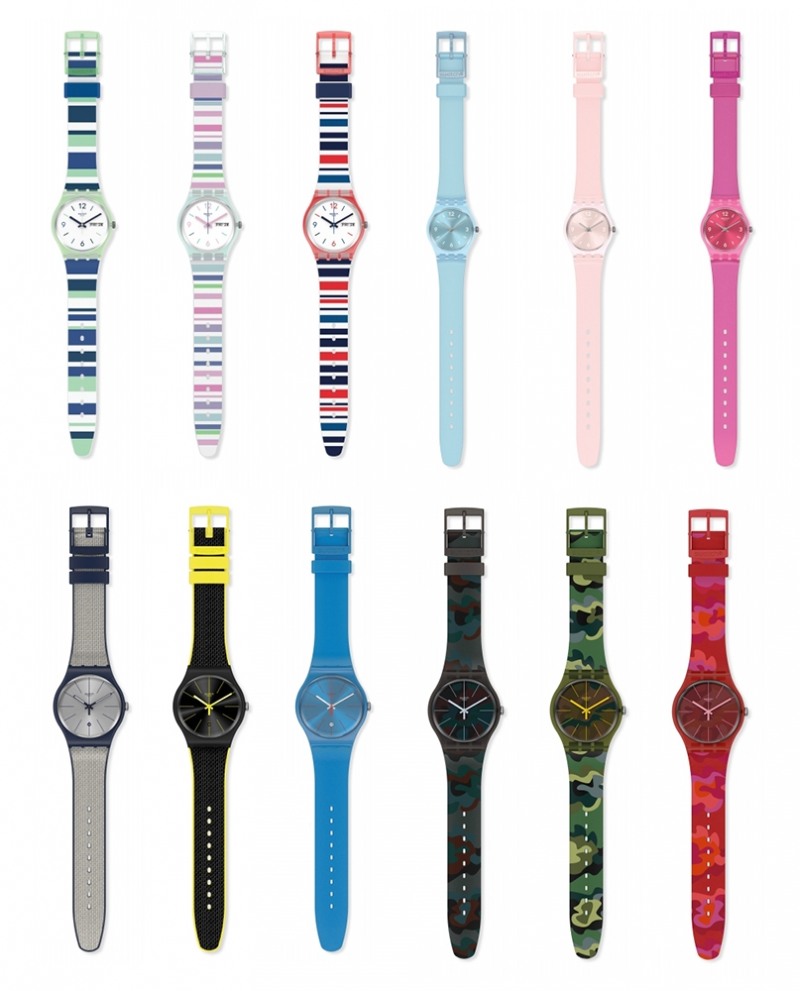 스와치(SWATCH), 4월 에센셜(Essentials) 컬렉션 제품 런칭