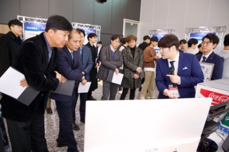 한전KDN의 지난 2019년 소프트웨어 작품 경진대회 현장. 사진=한전KDN