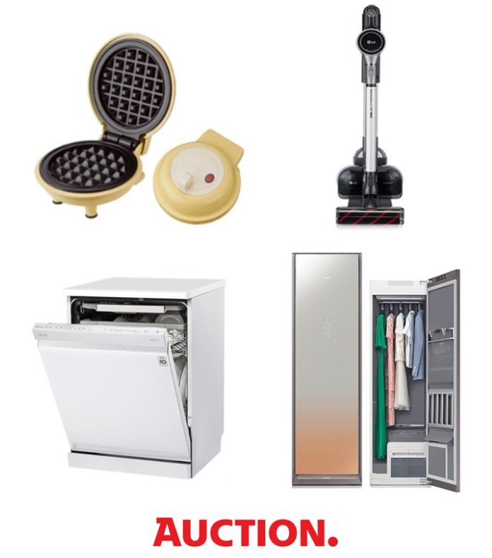 옥션, 생활주〮방가전 판매 증가…간식메이커 등 최대 9배 늘어