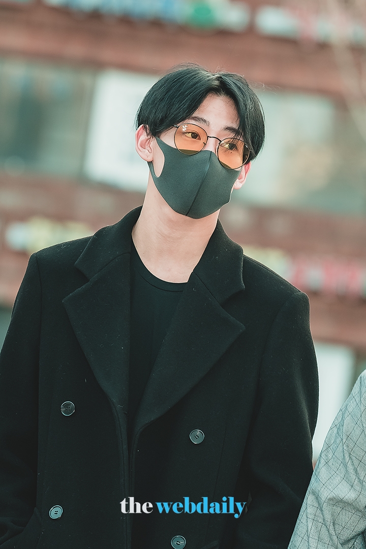 갓세븐 뱀뱀, 뮤직뱅크 출근길 현장