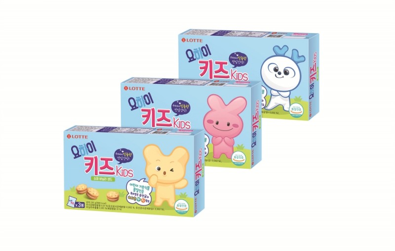 롯데제과, 어린이용 유산균 비스킷 ‘요하이 키즈’ 출시