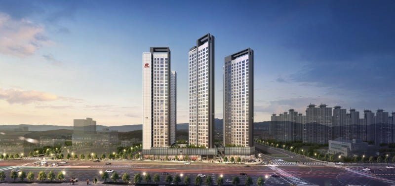 힐스테이트 도안 석경투시도