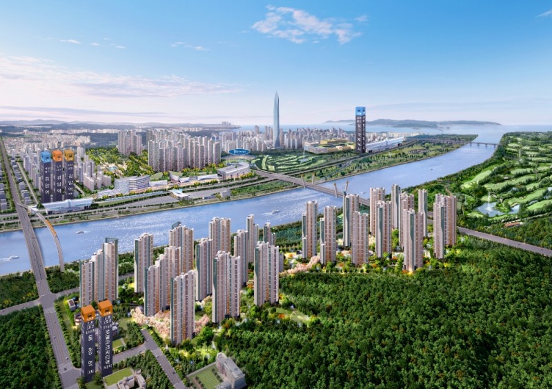 검암역 로열파크씨티 푸르지오 조감도