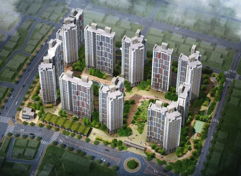 군산 ‘나운 금호어울림 센트럴’ 조감도. (사진=금호산업)