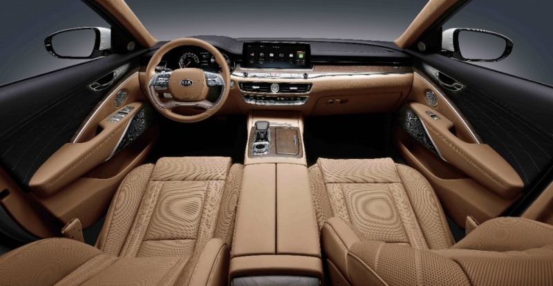 기아차, ‘THE K9’ 2021년형 출시…실내 새들브라운 색상 추가