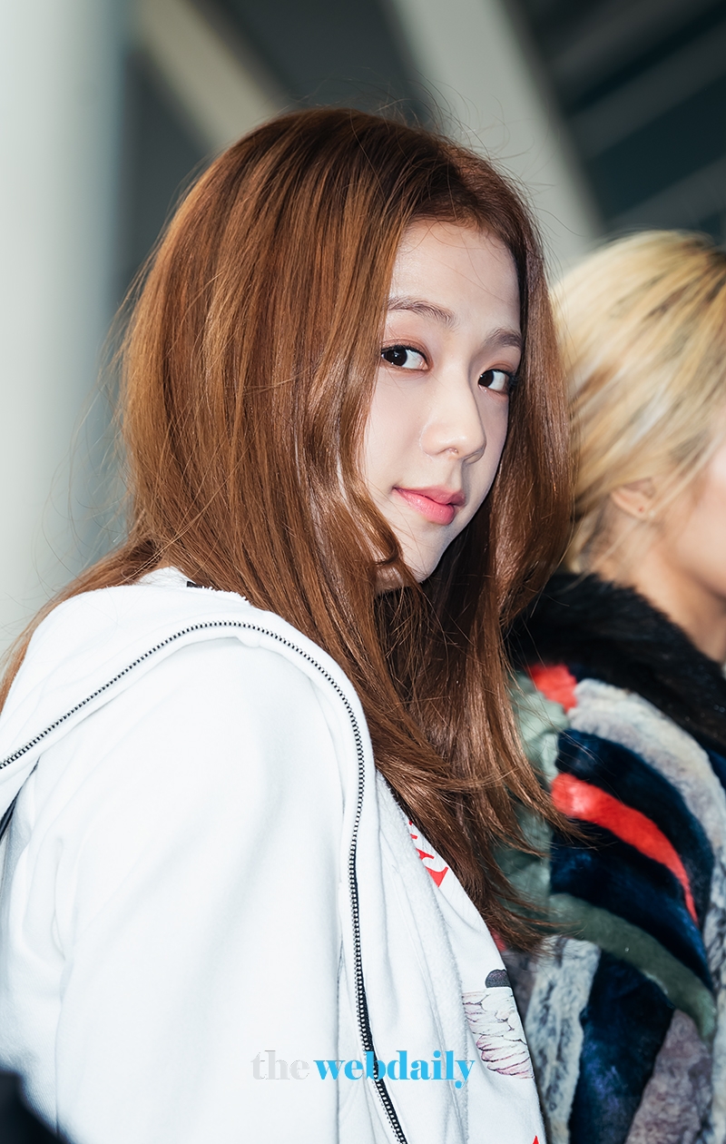 블랙핑크 지수, 인천국제공항 출국
