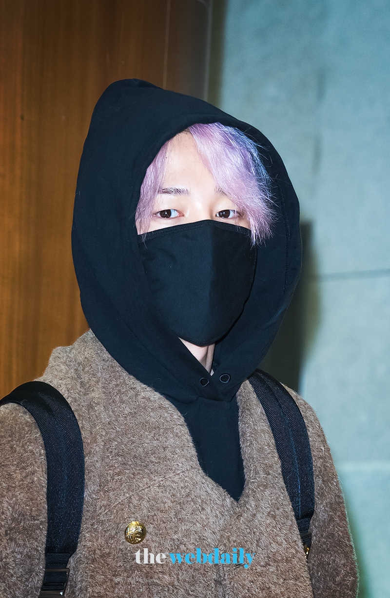 방탄소년단 지민, 김포국제공항 입국 현장