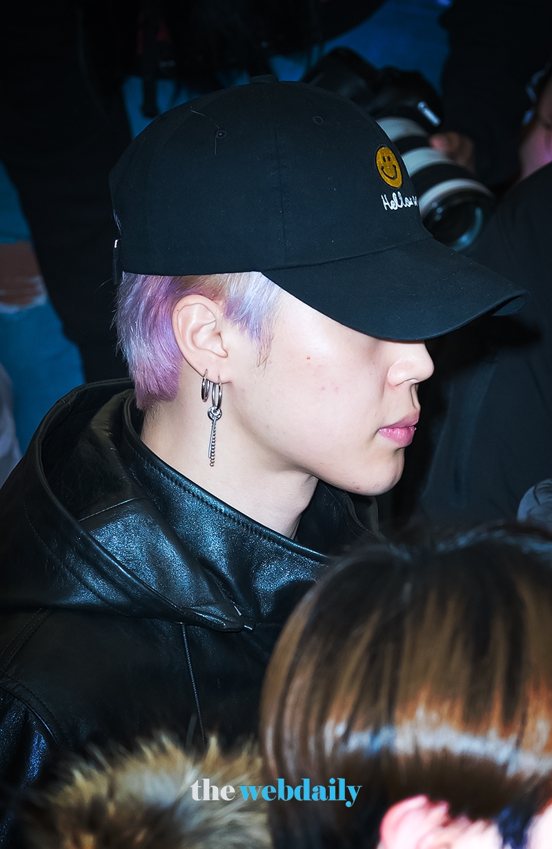 방탄소년단 지민, 인천국제공항 입국 현장