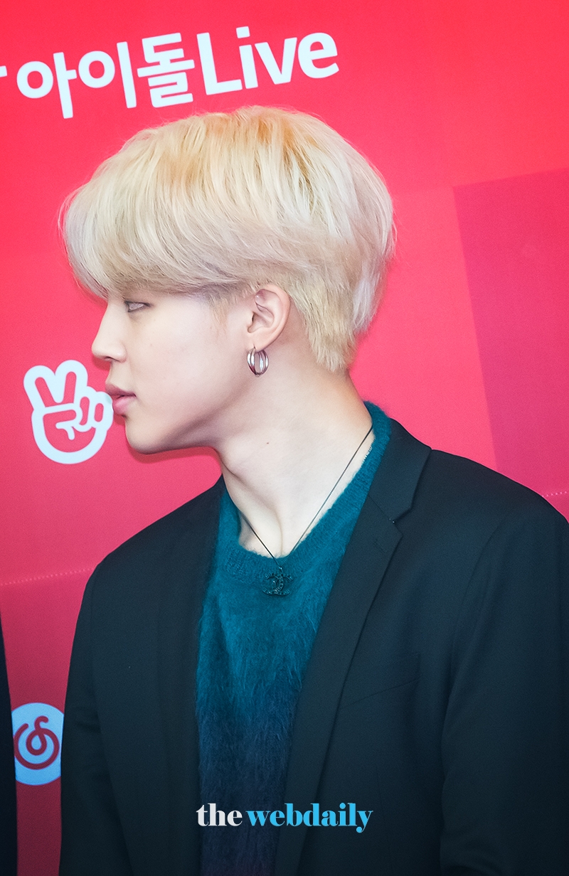 방탄소년단 지민, 골든디스크 현장